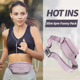 Sac banane sport violet femme