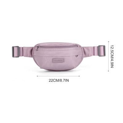 Sac banane sport violet femme