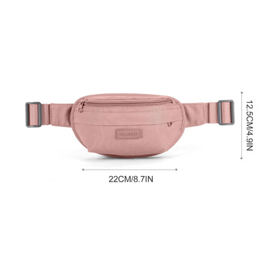 Sac banane sport violet femme