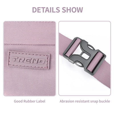 Sac banane sport violet femme