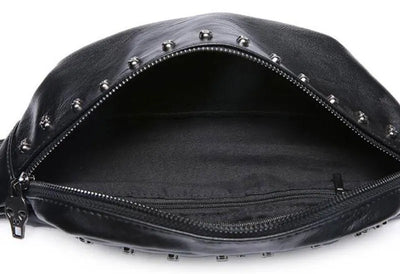 Sac banane cuir homme vintage