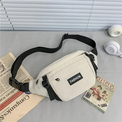 Sac banane bandoulière noir