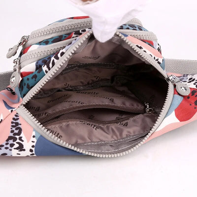 Sacoche banane imprimé rétro