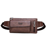 Sac banane cuir jeep homme