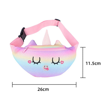 Sac banane fille colorés kawai