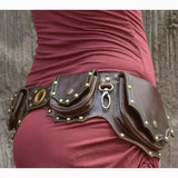 Sac de ceinture médiéval ethnique