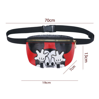 Sac banane Disney Mickey vert