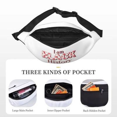 Sac banane oversize blanc