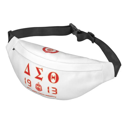 Sac banane blanc oversize