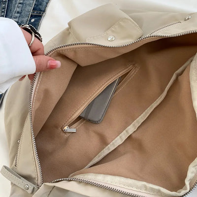 Sac bandoulière oversize kaki