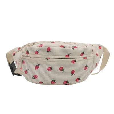 Sac banane doux fraise d'été