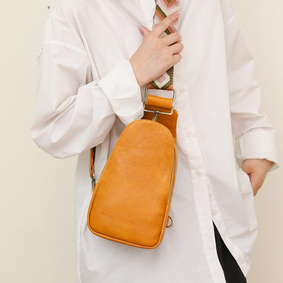 Sac Banane Bandoulière Marron