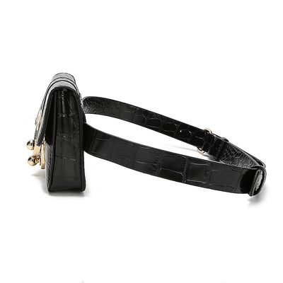 Sac banane ceinture chic avec anneau