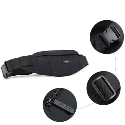 Sac banane moderne gris homme