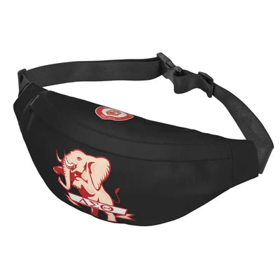 Sac banane Mammouth oversize noir