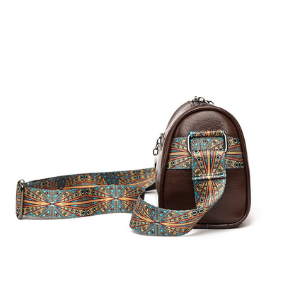 Sac banane bandoulière femme croissant