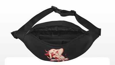 Sac banane Mammouth oversize noir