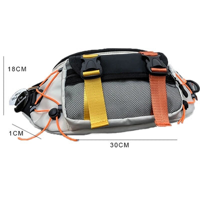 Sac bandoulière orange oversize