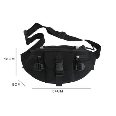 Sac banane oversize multicolor