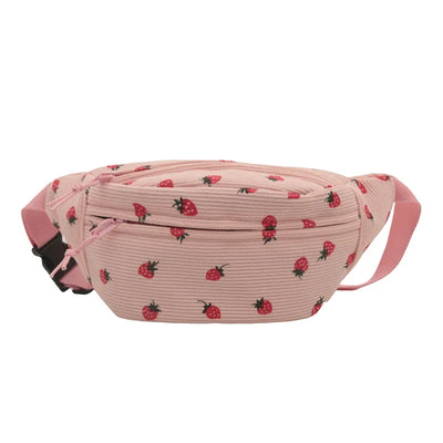 Sac banane doux fraise d'été