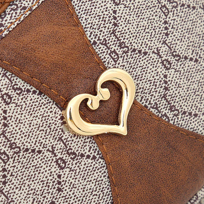 Sac bandoulière chic tissu femme