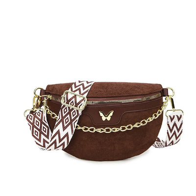 Sacoche bandoulière femme chic Bordeaux