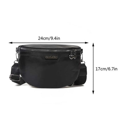 Sac banane grand simili cuir chic