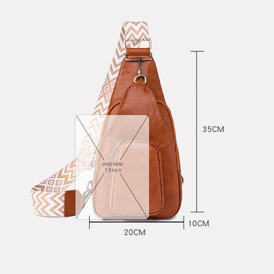 Sac banane bandoulière rose tendance