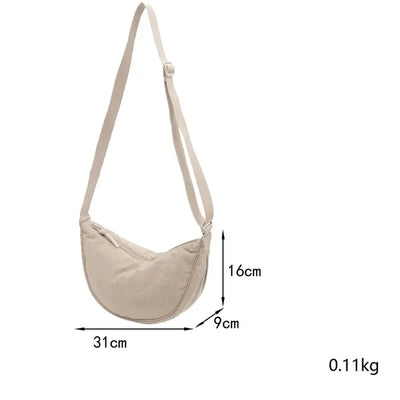 Sac banane bandoulière souple Jaune