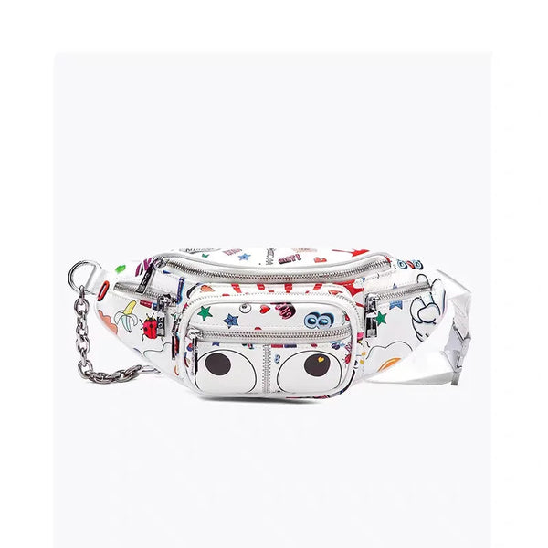 Sacoche bandoulière tendance amusant femme