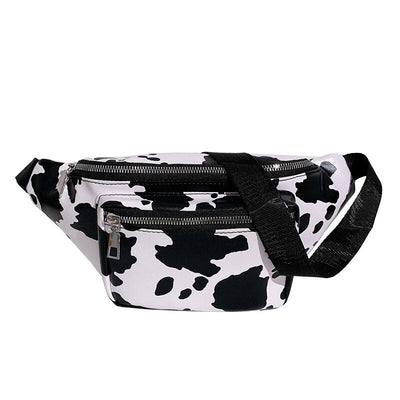 Sac banane vache pour femme
