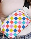 Sac banane été en toile imprimé