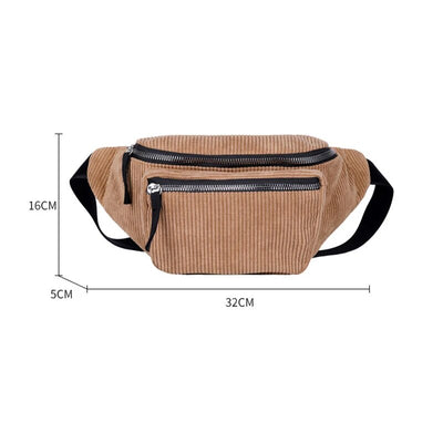 Sac banane oversize vintage