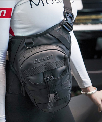 Sac banane de jambe pour automobiliste