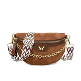 Sacoche bandoulière femme chic Bordeaux