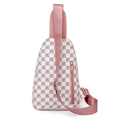 Sacoche bandoulière simili cuir blanc