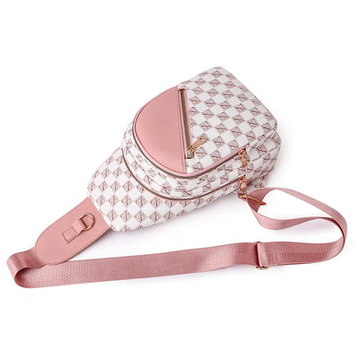 Sacoche bandoulière simili cuir blanc