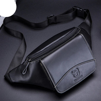 Sac banane homme luxe marron