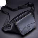 Sac banane homme luxe marron