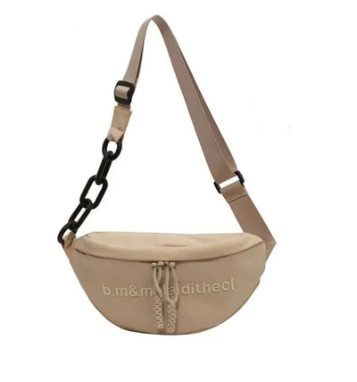 Sac bandoulière orange oversize