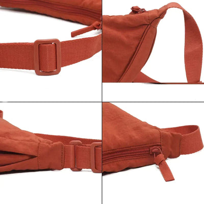 Sac banane bandoulière Kaki souple