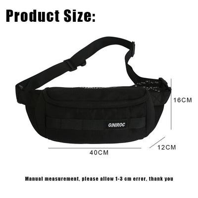 Sac banane bandoulière oversize jaune