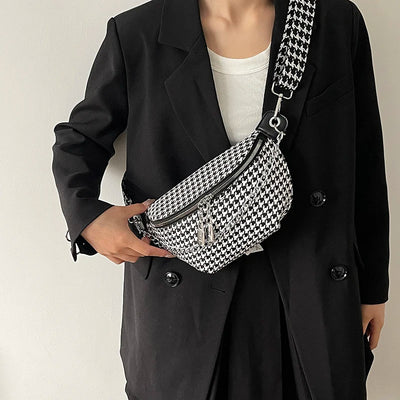 Sacoche bandoulière zébra femme tendance