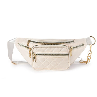 Sac banane mode blanc femme