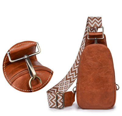 Sac Banane Bandoulière Marron