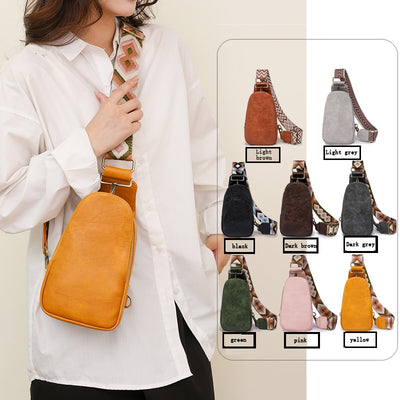 Sac Banane Bandoulière Marron