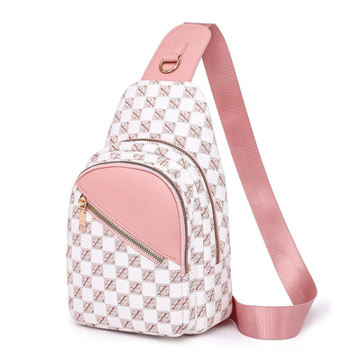 Sacoche bandoulière simili cuir blanc