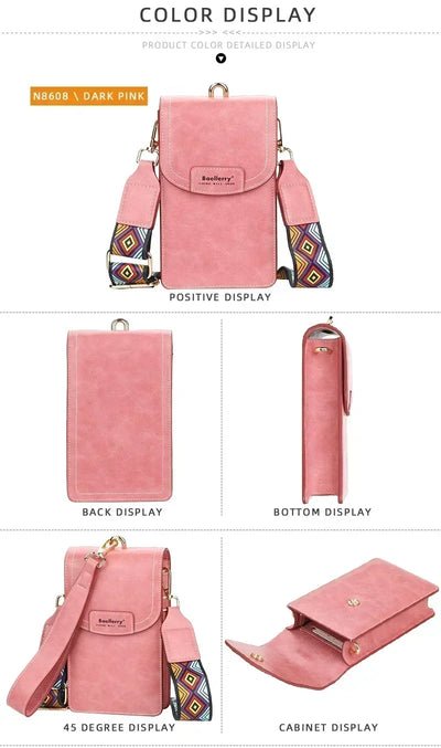 Sacoche Bandoulière rose à la mode