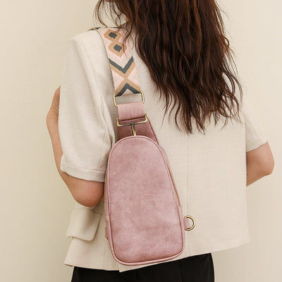 Sac Banane Bandoulière Marron