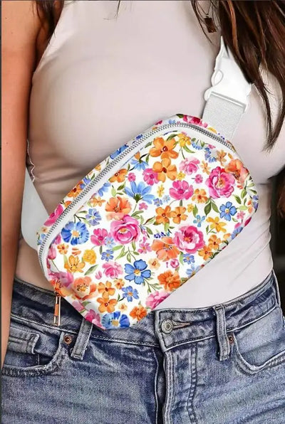 Sac banane été en toile imprimé